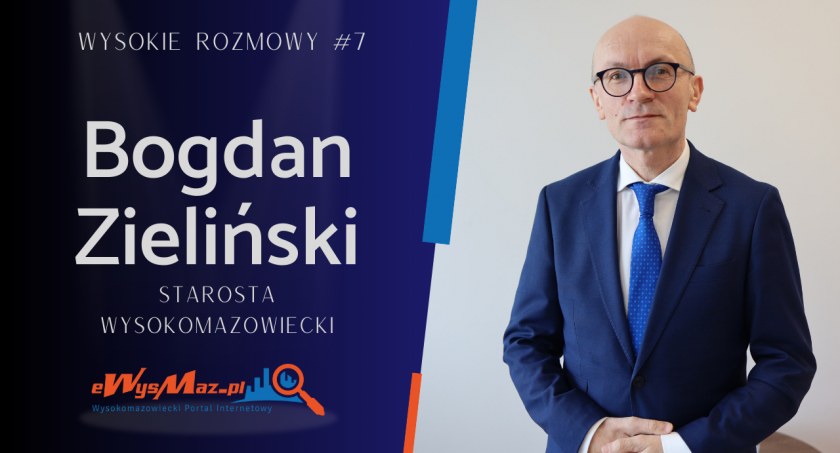 Szpital, inwestycje, budynek starostwa, Krzyżewo - Wysokie Rozmowy #7 ze Starostą Wysokomazowieckim Bogdanem Zielińskim [VIDEO]