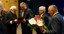 Uroczyste wręczenie dyplomu Honorowego Obywatela Miasta Wysokie Mazowieckie podczas Konwentu Morskiego w Gdańsku [foto]