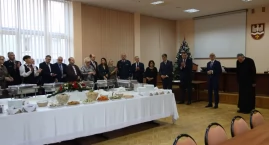 Spotkanie opłatkowe w Starostwie Powiatowym w Wysokiem Mazowieckiem [FOTO]