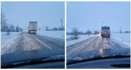 Zimowy paraliż na drogach. Jest bardzo ślisko! [FOTO + VIDEO]