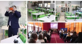 Wysokie Mazowieckie: Nowoczesna Ekopracownia w MZS oficjalnie otwarta [FOTO]