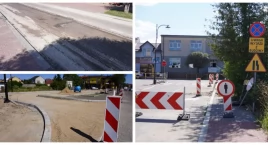 Wysokie Mazowieckie: Trwają remonty dróg. Kierowcy muszą liczyć się z utrudnieniami [FOTO]