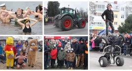 WOŚP-owe granie w powiecie. Morsowanie, zawody traktorów, pokaz akrobacji na quadzie i wiele innych [FOTO + VIDEO]
