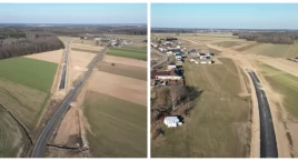 Łapy – Roszki Wodźki – Wysokie Mazowieckie. Zobaczcie, jak przebiegają prace [FOTO + VIDEO]