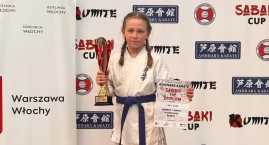 Oliwia Kuchta z Ciechanowca na podium Międzynarodowego Turnieju SABAKI CUP [foto]