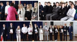Ostatni dzwonek w ZSZ im. St. Staszica – tegoroczni maturzyści oficjalnie pożegnali szkołę [FOTO]