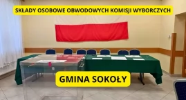 Wybory prezydenckie 2025: Znamy składy obwodowych komisji wyborczych w gminie Sokoły