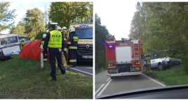 Wypadek z udziałem autobusu szkolnego na trasie Sokoły - Jeżewo Stare. Komunikat PKS Nova [FOTO]