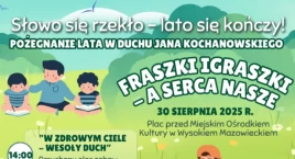 MOK w Wysokiem Mazowieckiem zaprasza na pożegnanie lata w duchu Jana Kochanowskiego [PROGRAM]