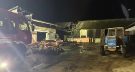 Dziesięć zastępów straży walczyło z pożarem budynków…