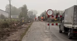 Rozpoczęła się rozbudowa drogi powiatowej Ciechanowi…