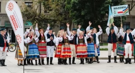 Zespół Regionalny „Mazowia” promował Podlasie i Wysokie Mazowieckie podczas międzynarodowego festiwalu na Litwie [foto]