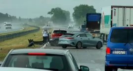 Kolizja na trasie S8. Utrudnienia na trasie w kierun&hellip;