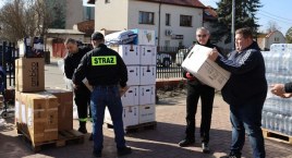 150 ton darów z Francji i Niemiec trafiło do Ciechanowca [FOTO+VIDEO]