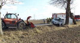 Gmina Szepietowo: Czołówka z udziałem pijanego kierowcy [foto]