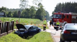 Wypadek na trasie Wysokie Mazowieckie - Czyżew [FOTO+VIDEO+aktualizacja]