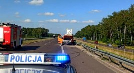 Wypadek na S8 w kierunku Białegostoku. Droga zablokowana [foto]