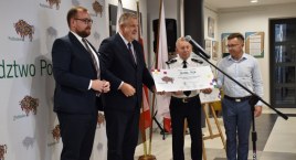 Dofinansowanie na zakup sprzętu dla OSP Wysokie Mazowieckie [foto]