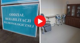Tak wygląda nowy oddział rehabilitacji pulmonologicznej w Krzyżewie [VIDEO]