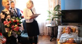 Pani Jadwiga z gminy Wysokie Mazowieckie świętowała swoje 100. urodziny