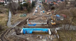 Wysokie Mazowieckie: Ulica Białostocka w przebudowie. Tak wyglądają postępy prac [FOTO + VIDEO]