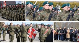 Żołnierze Dobrowolnej Zasadniczej Służby Wojskowej złożyli przysięgę w Wysokiem Mazowieckiem [FOTO + VIDEO]