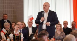 Wysokie Mazowieckie: Jacek Sasin o bezpieczeństwie energetycznym, reparacjach i Donaldzie Tusku [FOTO + VIDEO]