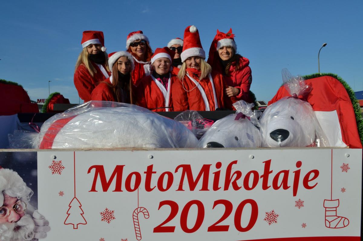 MotoMikołaje rozwieźli dzieciom prezenty