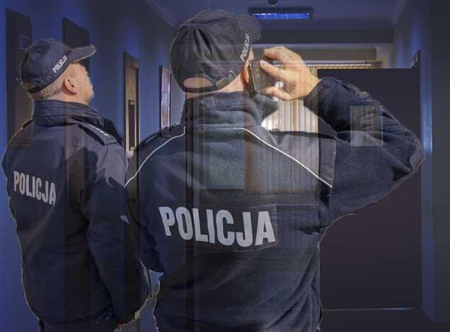Awantura z lekarzem, policjanci zamknięci w izolatce