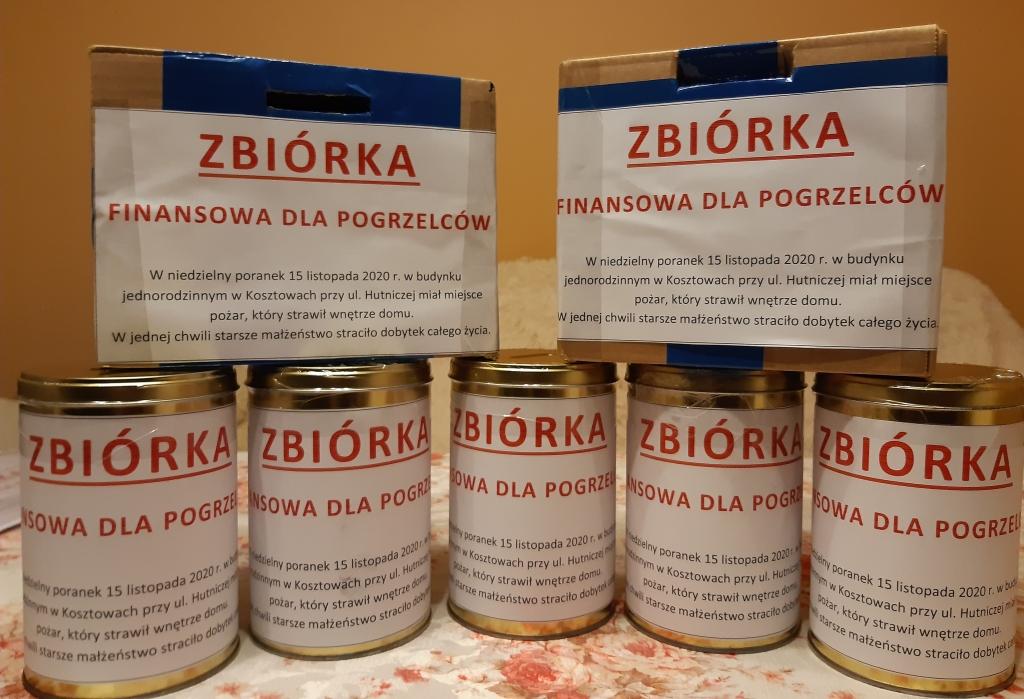 W Kosztowach rozpoczęła się zbiórka dla mężczyzny poszkodowanego w pożarze