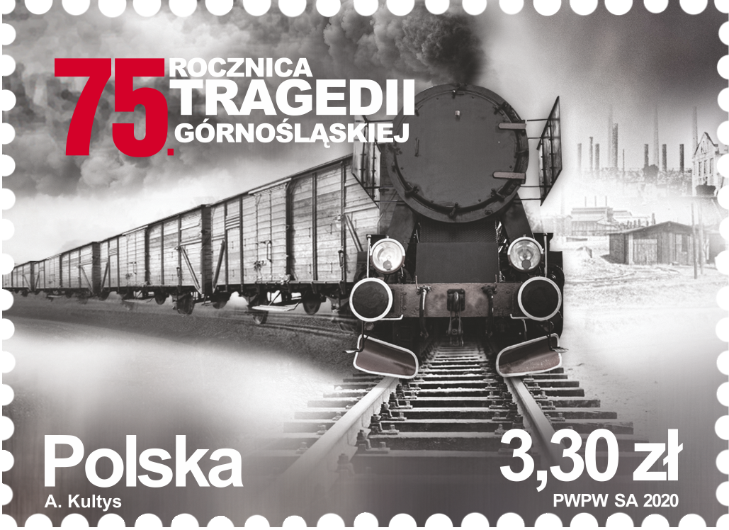 Tragedia Górnośląska na... znaczku