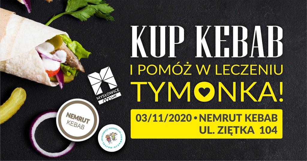 Kup kebab i pomóż w leczeniu Tymonka