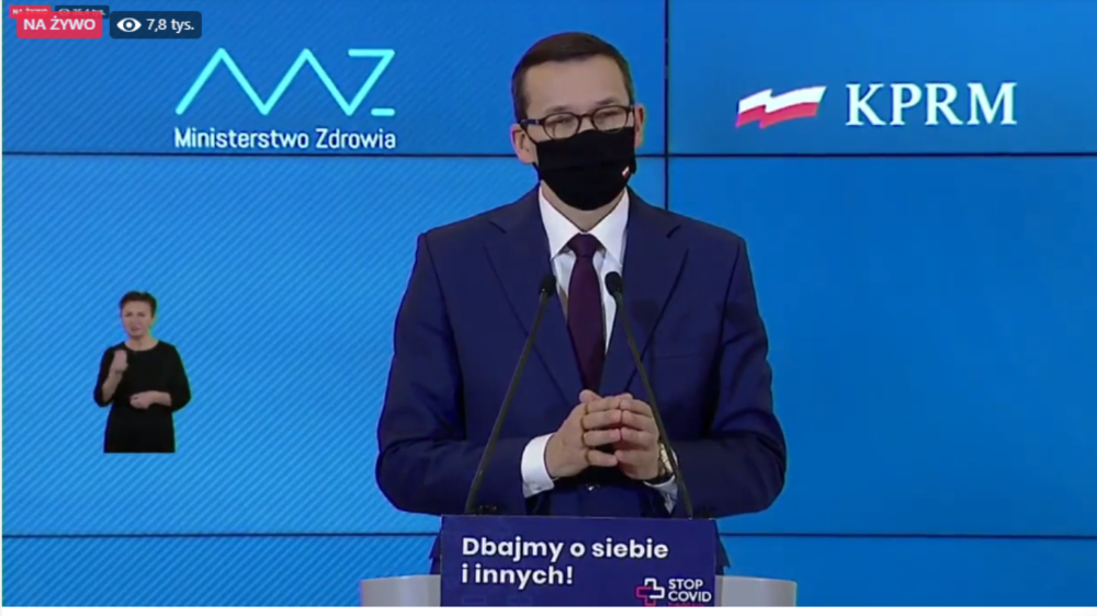 Cała Polska w czerwonej strefie, zamknięte restauracje, wraca nauczanie zdalne