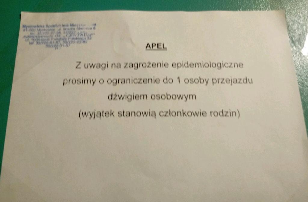 Do windy tylko pojedynczo