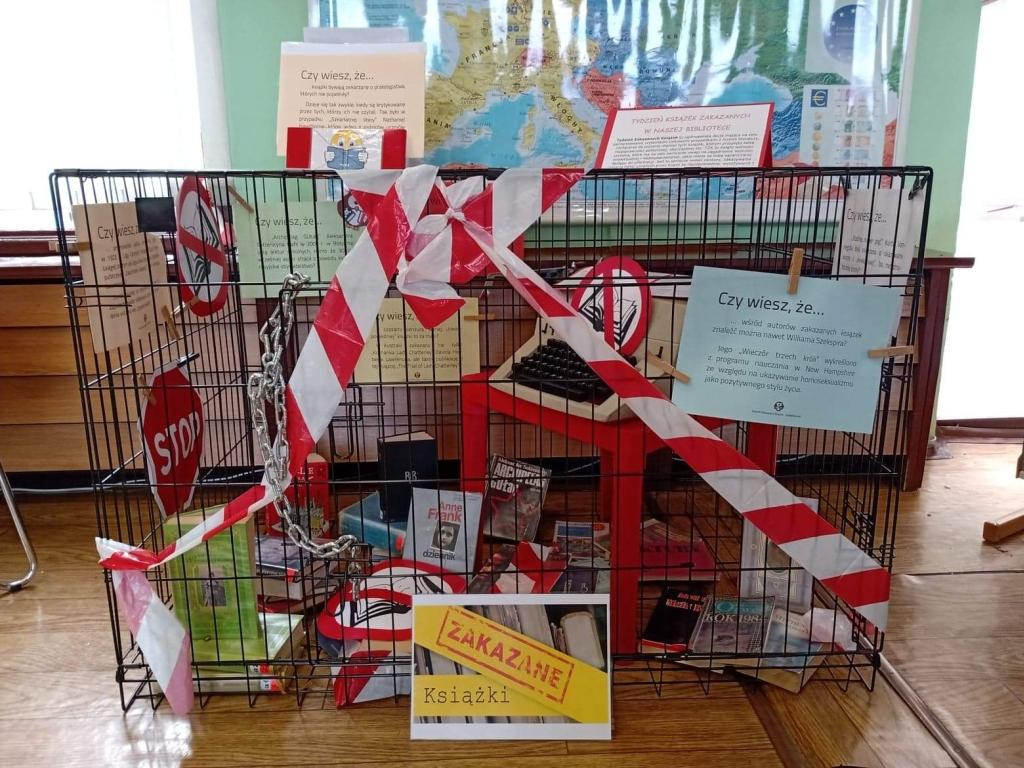 Zakazane książki w mysłowickiej bibliotece