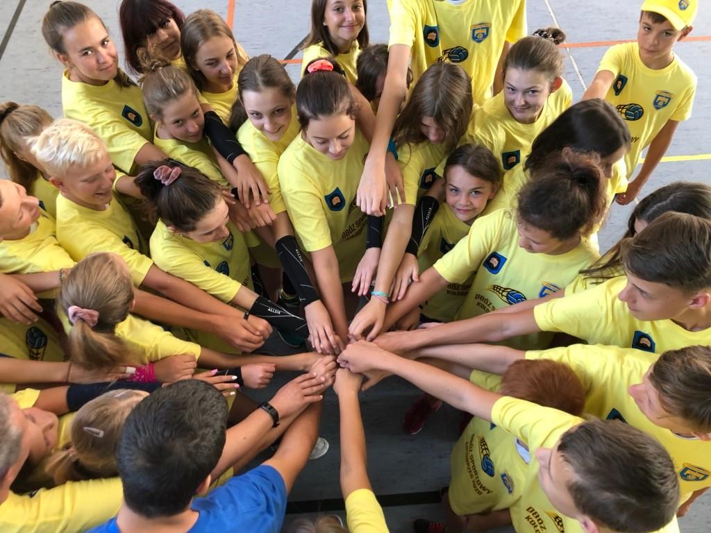 Lechia Volleyball Mysłowice na obozie sportowym w Kołobrzegu