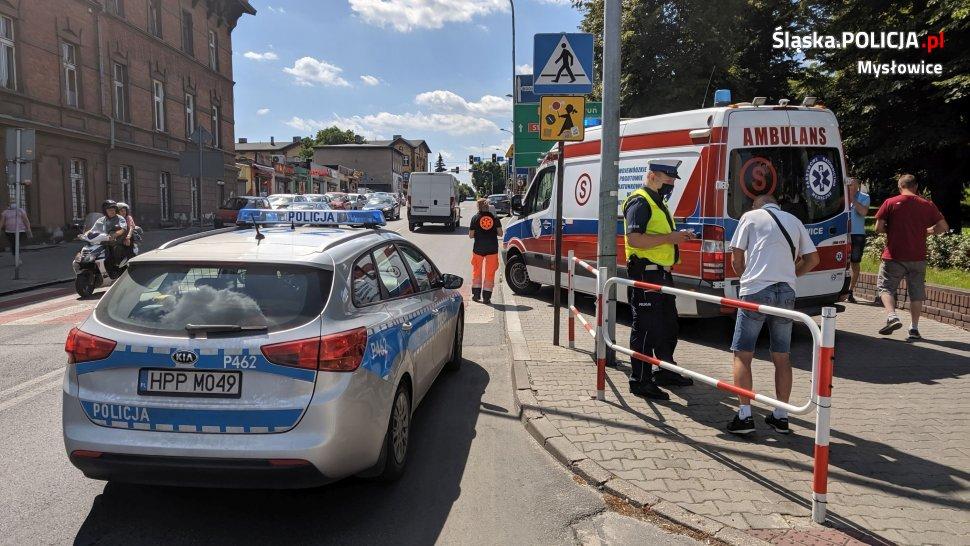O włos od tragedii. 7-latek wjechał rowerem pod samochód
