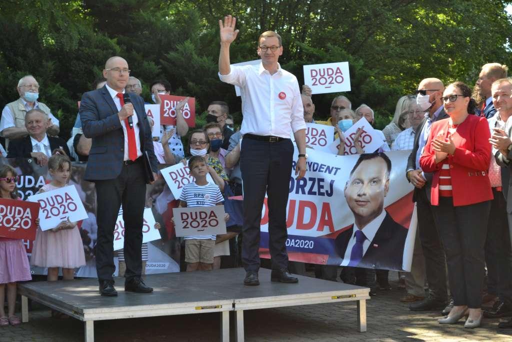 Premier Mateusz Morawiecki w Mysłowicach