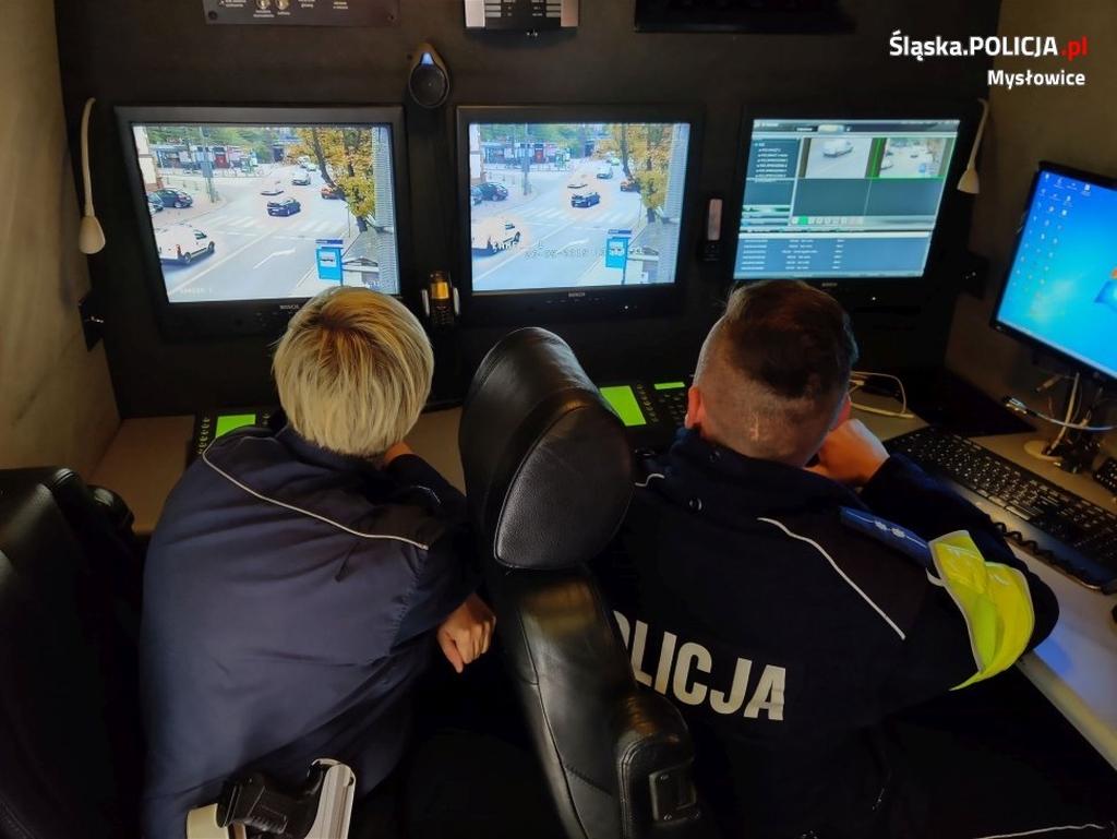 Ruchome Stanowisko Dowodzenia wspierało działania mysłowickiej drogówki