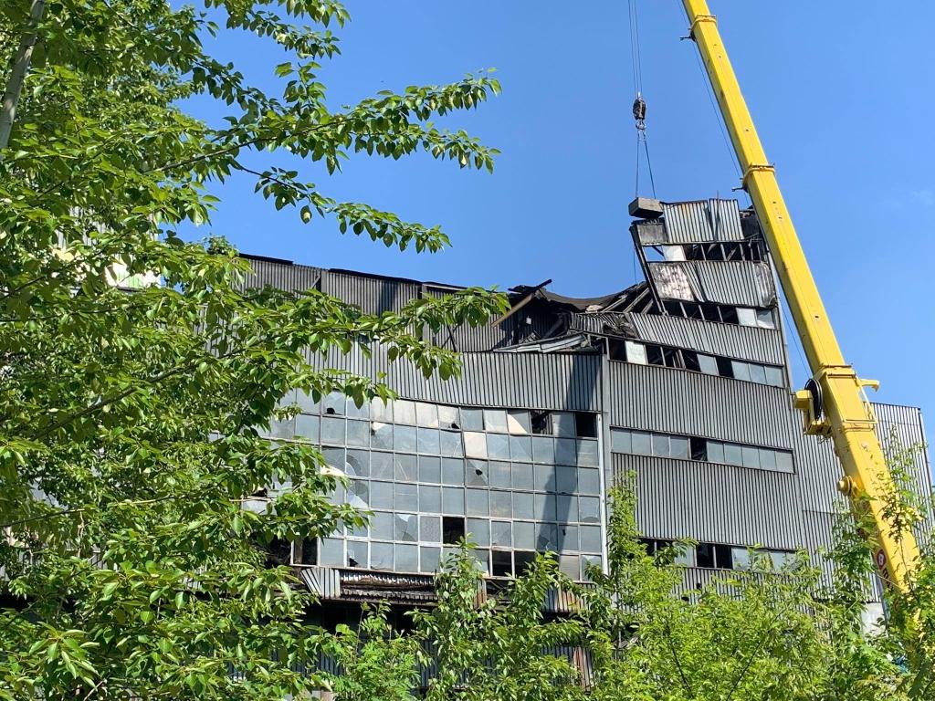 Trwa rozbiórka sortowni