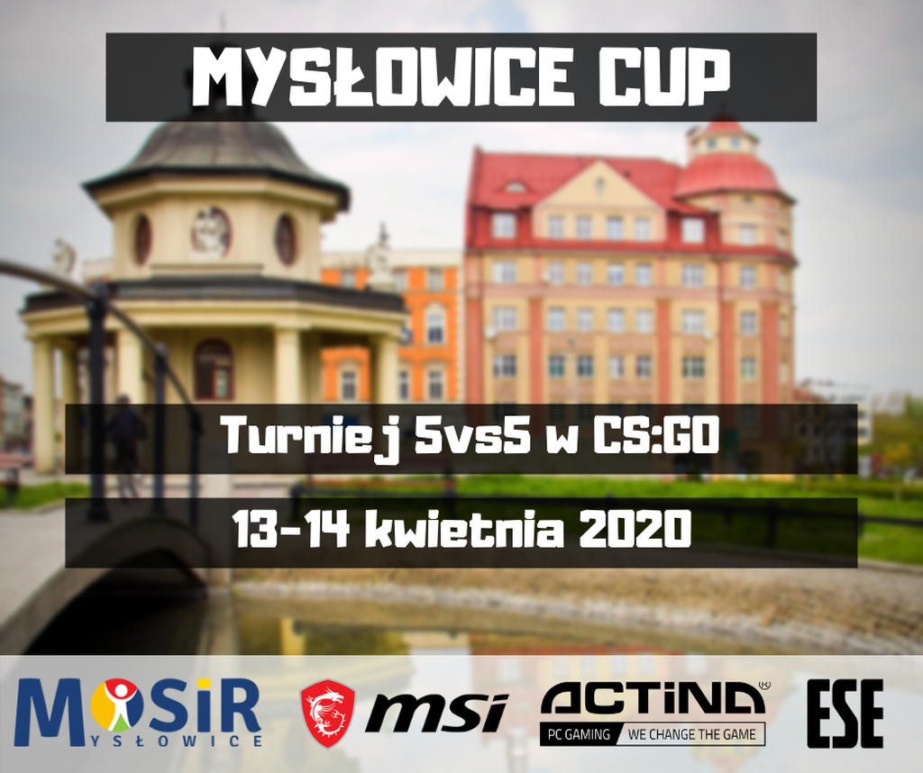 Mysłowice Cup - e-sportowy turniej w ramach akcji zostań w domu