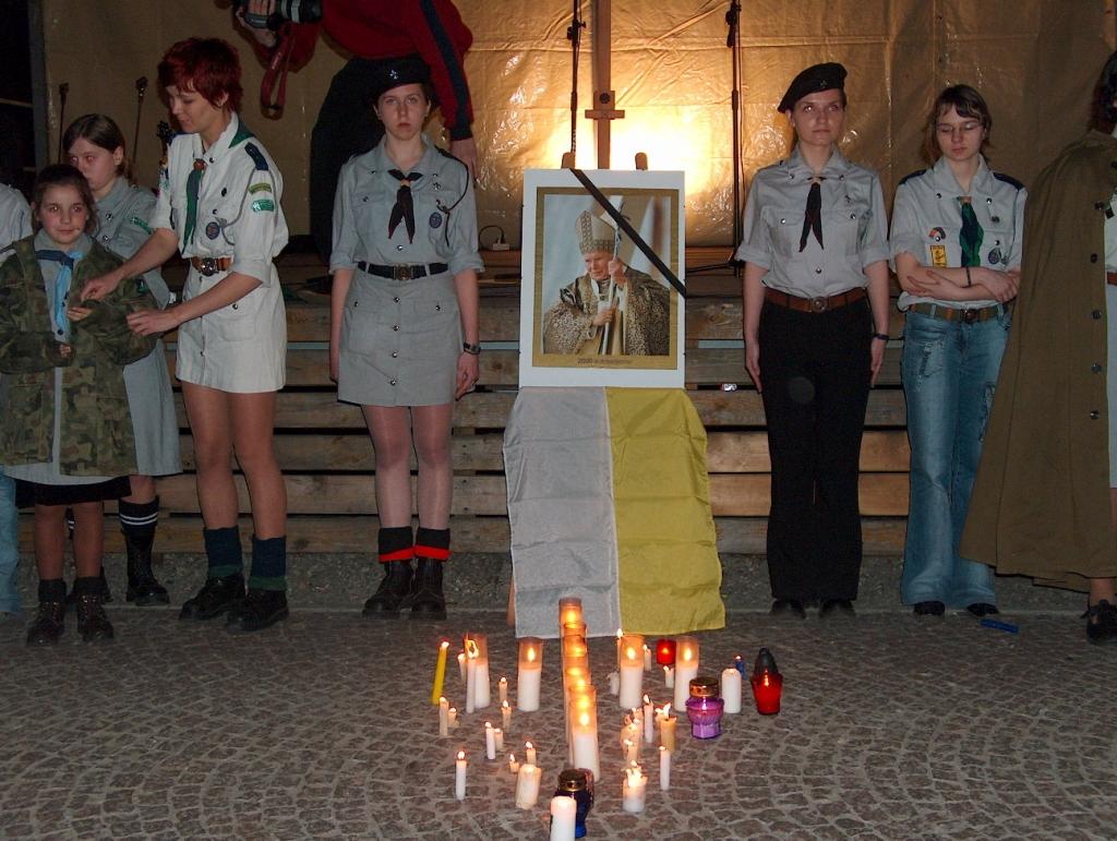 Tak 15 lat temu mysłowiczanie żegnali Jana Pawła II