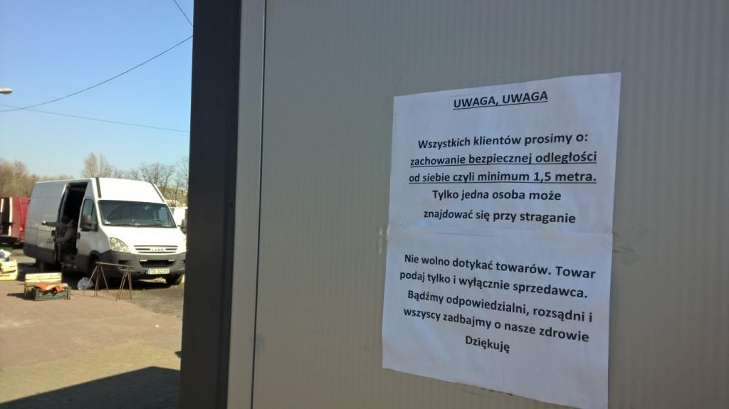 Targ nieczynny do odwołania