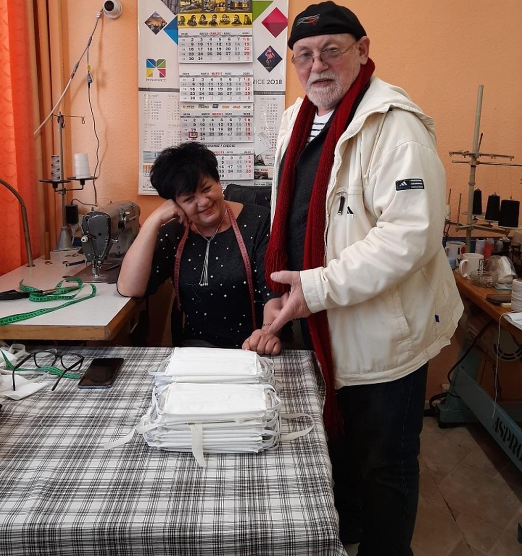 Kancelaria prawna też szyje maseczki
