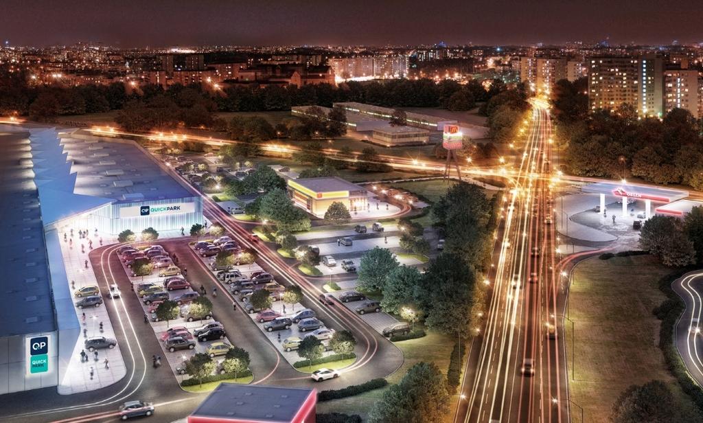 W Quick Park Mysłowice większość sklepów nieczynna