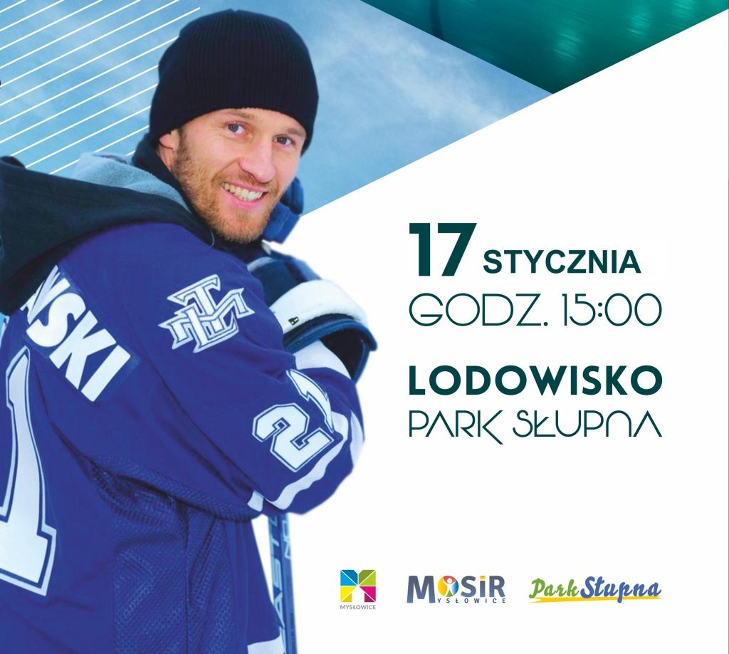 Trening z Mariuszem Czerkawskim w Parku Słupna