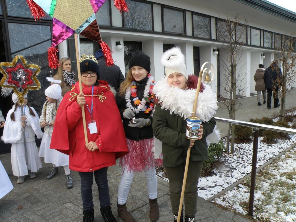 Kolędnicy misyjni w Kosztowach