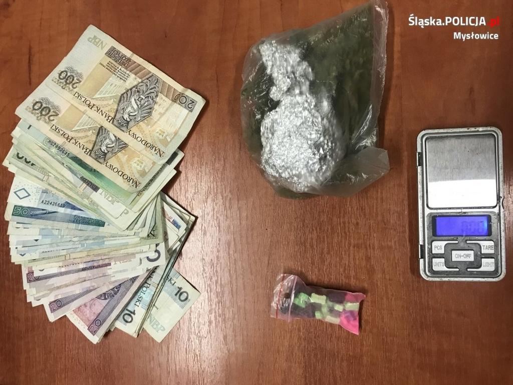 Nocne zatrzymanie za posiadanie narkotyków