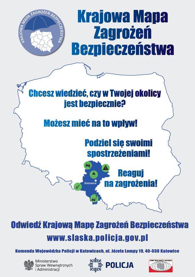Mieszkańcy chętnie korzystają z Krajowej Mapy Zagrożeń Bezpieczeństwa