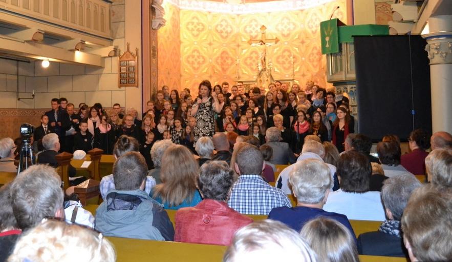 Gospel zabrzmi w kościele ewangelickim